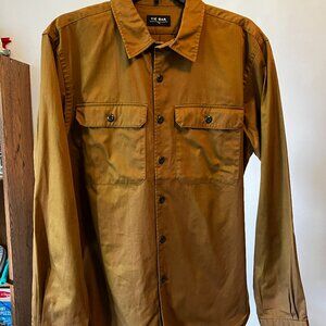 Tie Bar Men's Casual Shirt - size L Trim